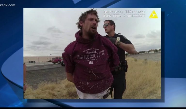 Suspect tries to outrun distance-running cop