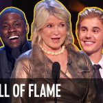 Comedians at Comedy Central roast event.