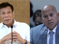 Two men speaking at different events.