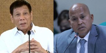 Two men speaking at different events.