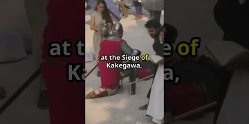 Medieval reenactment at Kakegawa Siegebattle scene