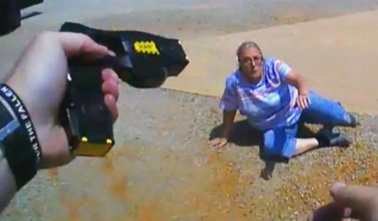 Cop Tases 65-Year-Old Woman in Traffic Stop Gone Wrong