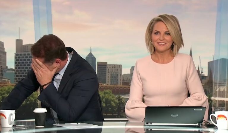 Host in stitches after extremely awkward comment | TODAY Show Australia