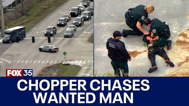 Police capture suspect after high-speed chase