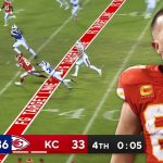 Football game, close score, final seconds, dramatic play.