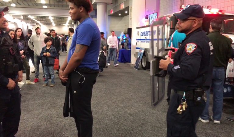Police Taser a Young Man