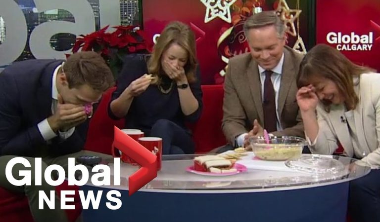 Holiday artichoke dip goes terribly wrong on-air