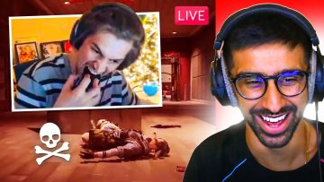 Two gamers streaming a live gameplay reaction