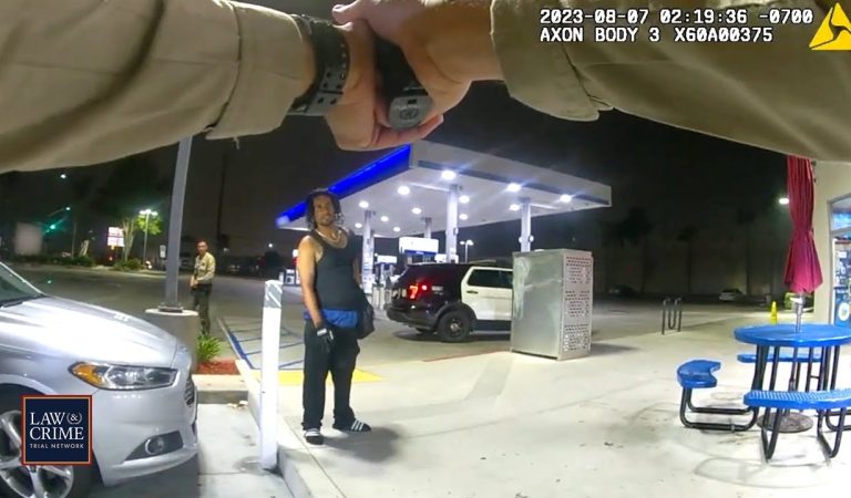 Armed Suspect ‘Acting Crazy’ at Gas Station Shot by California Cops