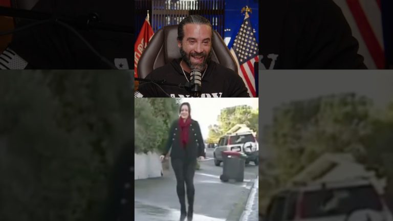 Man and woman in separate settings, outdoors and indoors.