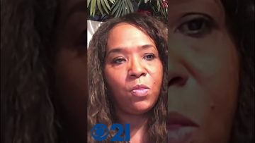 Person speaking during a CBS 21 interview.