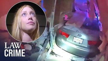 Car crashes into house, woman involved, Law & Crime.