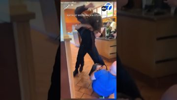 Restaurant scuffle with two people involved
