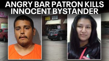 Bar altercation leads to bystander death.