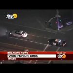 Police chase ends in Malibu, breaking news.