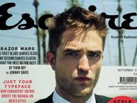 Magazine cover with man in sunlight.