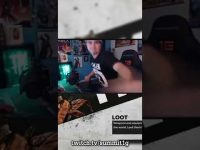 Streamer broadcasting live gaming session on Twitch.