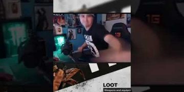 Streamer broadcasting live gaming session on Twitch.