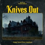 Knives Out soundtrack cover featuring a gloomy mansion.
