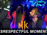 Mortal Kombat disrespectful gaming moments at tournament.