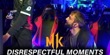 Mortal Kombat disrespectful gaming moments at tournament.
