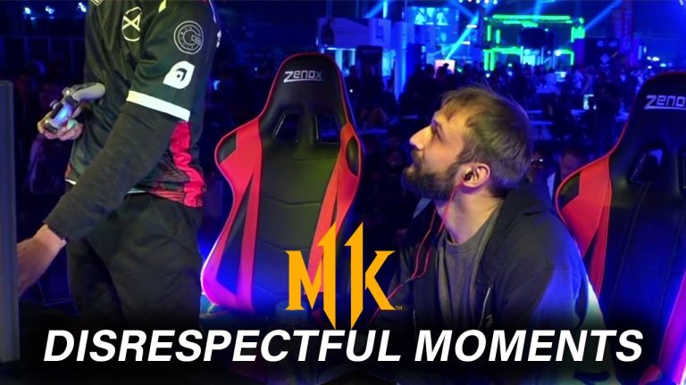 Mortal Kombat disrespectful gaming moments at tournament.