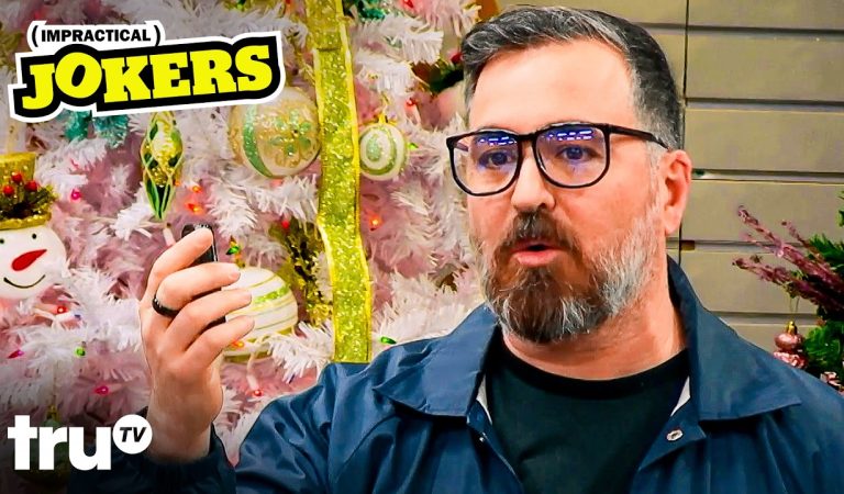 Q Freaks Out a Shopper With His Security Control Device (Clip) | Impractical Jokers | truTV