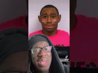 Funny face filter on live video screenshot