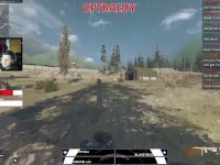 Gamer streaming Call of Duty gameplay live.