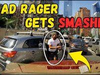 Road rage incident caught in city traffic