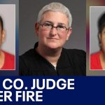Three individuals from news report on judge controversy