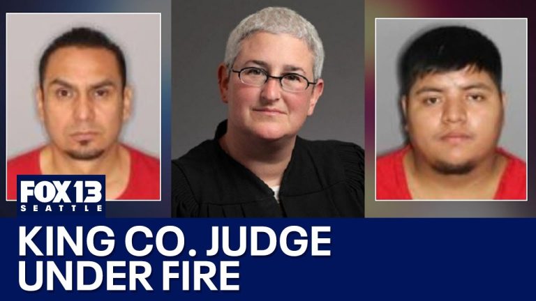 Three individuals from news report on judge controversy