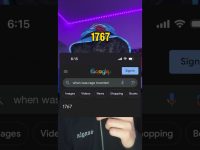 Google search of rage invention year, 1767, on phone.