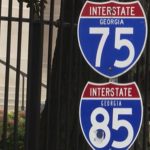 Georgia interstate signs 75 and 85