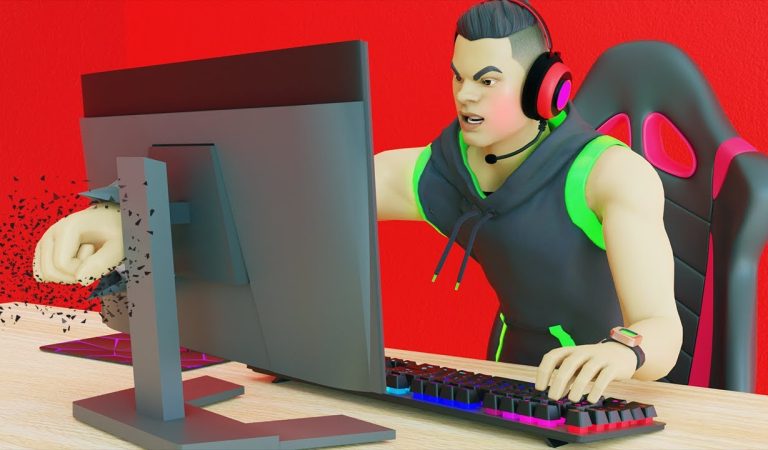 Funniest and Most DESTRUCTIVE Gamer RAGES of All Time!