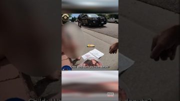 Child asks police about donuts at crime scene.