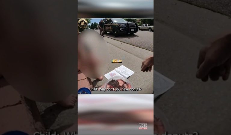 Child Asks Deputy Why He Doesn’t Have Doughnuts #shorts