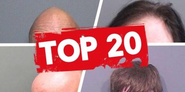Top 20 list with image collage