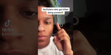 TikTok about YouTubers' dangerous pranks.