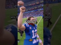Colts celebrate 2013 wildcard playoff victory.