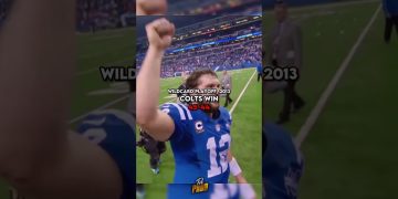 Colts celebrate 2013 wildcard playoff victory.