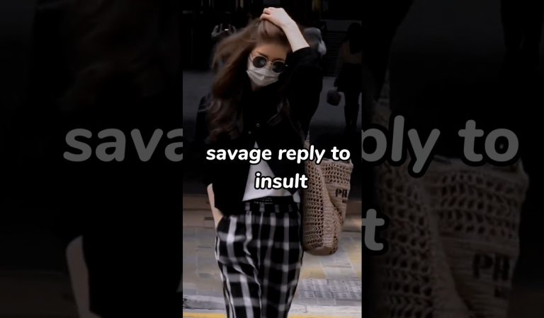 savage reply to insult (pt 2) #shorts
