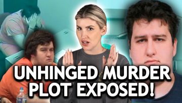 Person discussing exposed murder plot case.