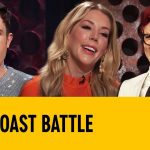 Roast Battle comedians with Comedy Central logo