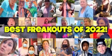 Collage of people with text: Best Freakouts of 2022!