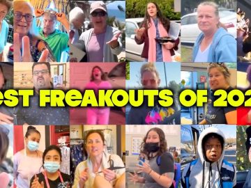 Collage of people with text: Best Freakouts of 2022!