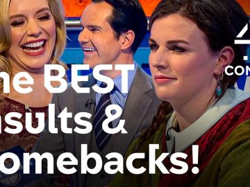 Comedy show highlights best insults and comebacks.