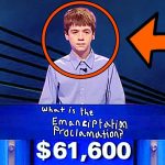Game show contestant wins $61,600 with correct answer.