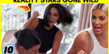 Reality TV stars in heated argument scene.