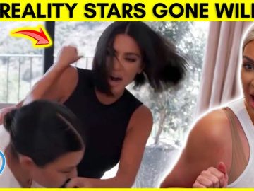 Reality TV stars in heated argument scene.